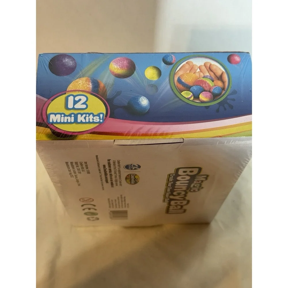 Creative Kids Magic‎ Bouncy Ball Kit 12 Mini Sets DIY Make Your Own Super Balls